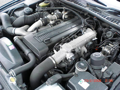 1991 lexus soarer 2.5 twin turbo engine bay