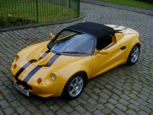1998 lotus elise s1 norfolk yellow 1