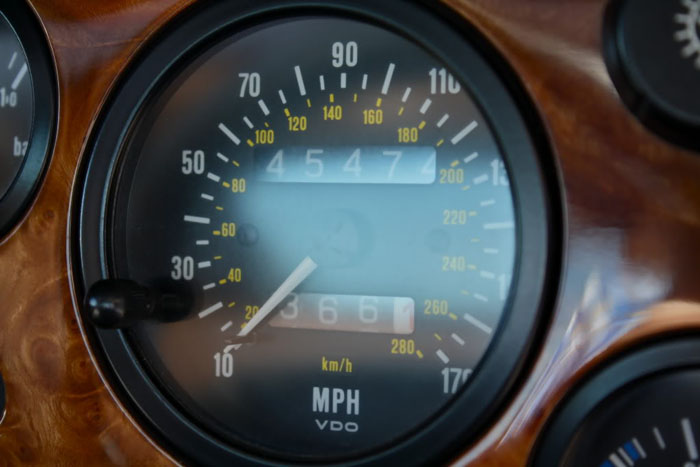 1990 lotus esprit turbo se speedometer