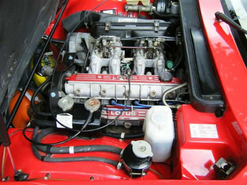 1987 lotus excel se 2.2 180bhp twin cam engine bay