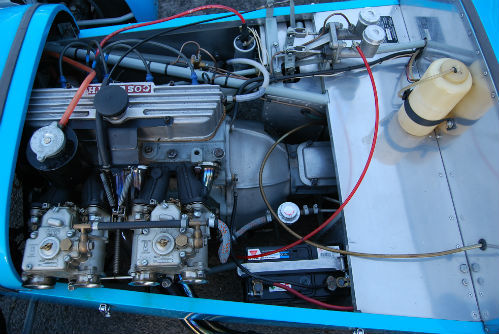 1961 Lotus Seven Engine Bay