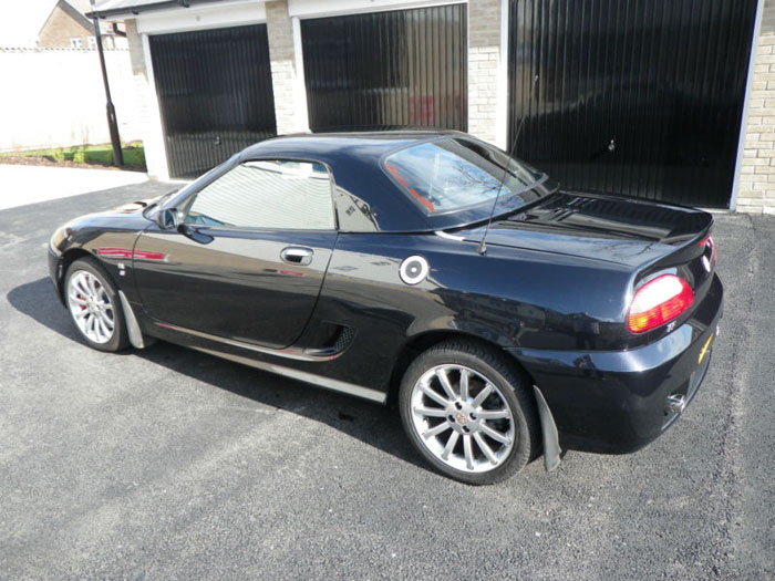 2004 mg tf stepspeed 120 1.8 pearl black 3