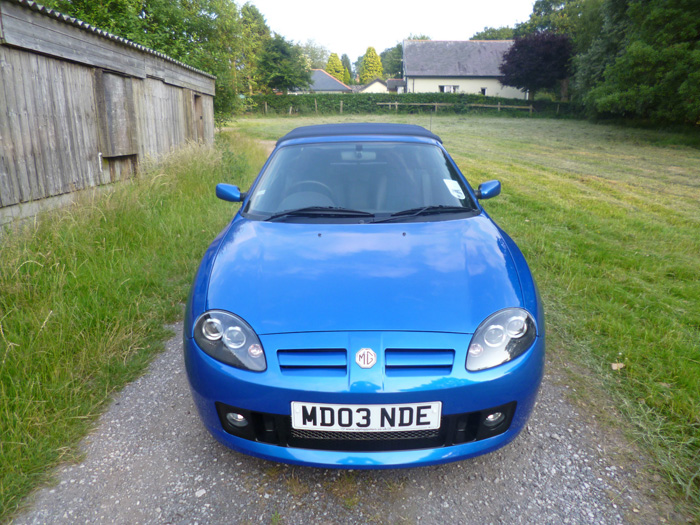 2003 MG TF 1.8 Convertible Front