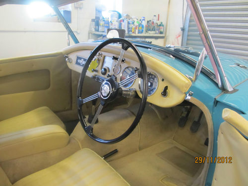 1959 MGA 1600 Roadster Interior Dashboard