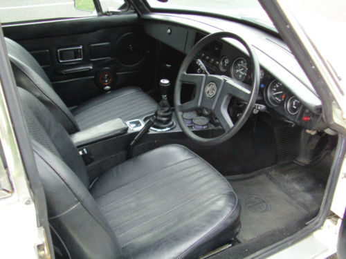1979 MGB GT Interior