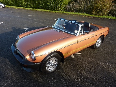 1981 mgb le roadster 1