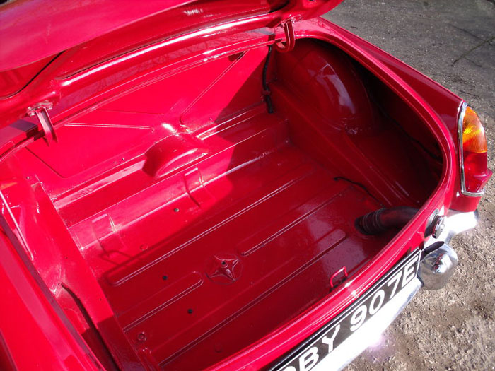 1967 mgb roadster mk1 boot