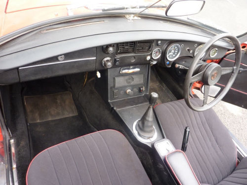 1798cc mgb roadster interior
