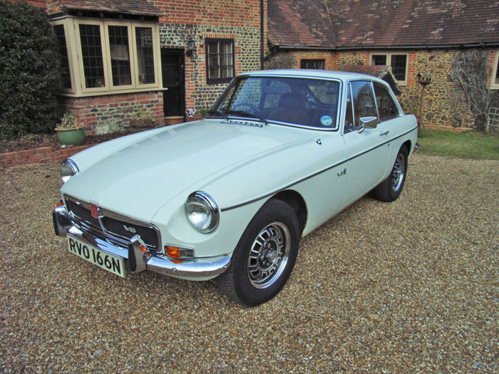 1974 mgb gt v8 factory car 1