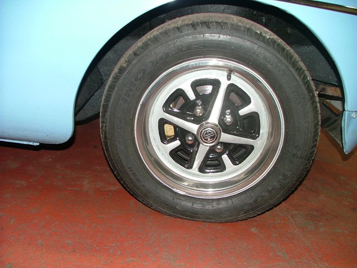 1978 MG Roadster Wheel