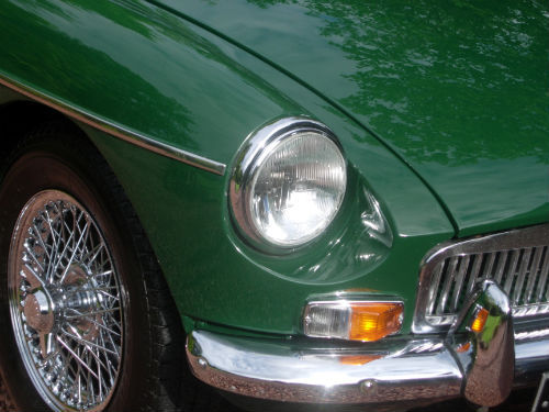 1969 MGB GT Front Light