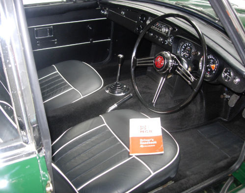 1969 MGB GT Interior 1