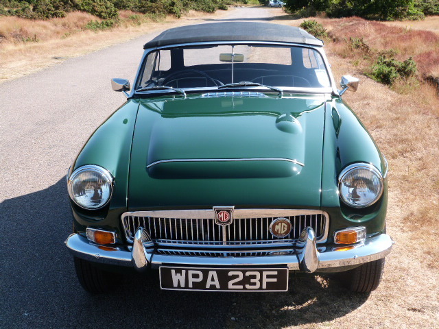 1968 MGC Roadster Front