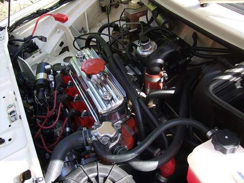 1984 MG Metro MK1 Turbo Engine Bay