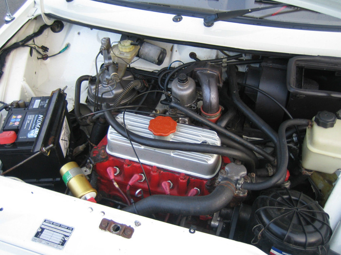 1987 MG Metro Turbo Engine Bay