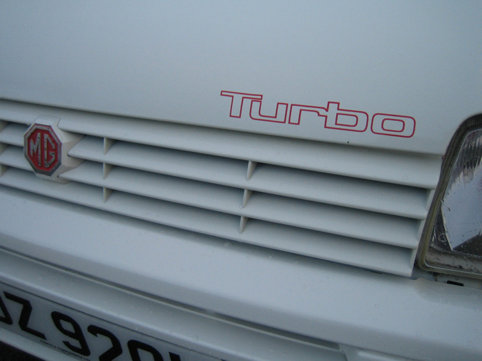 1987 MG Metro Turbo Front Closeup