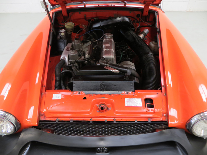 1978 MG Midget 1500 Engine Bay 1