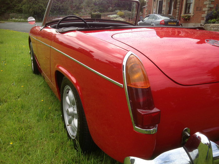 1961 MG Midget MK1 Left Side