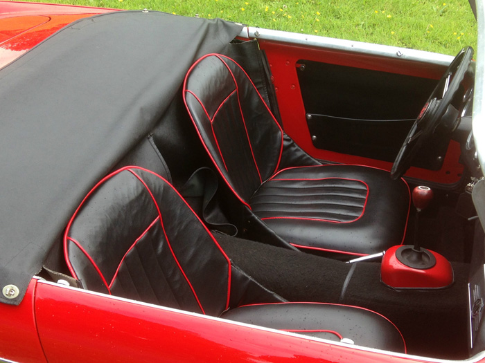 1961 MG Midget MK1 Seats