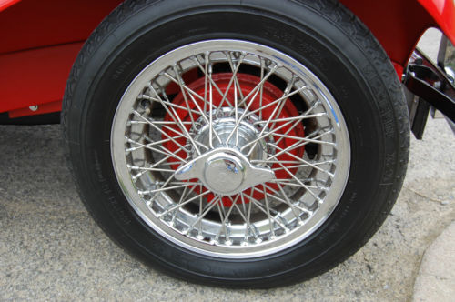 1952 MG TD Wire Wheel