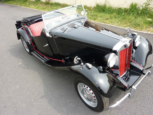 1952 mg td black coachwork 1