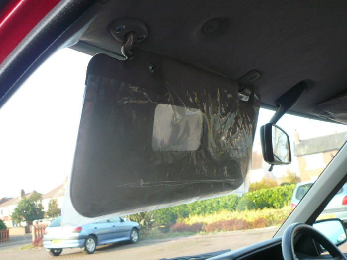 1990 Mazda 323 SE Executive Estate Sun Visor