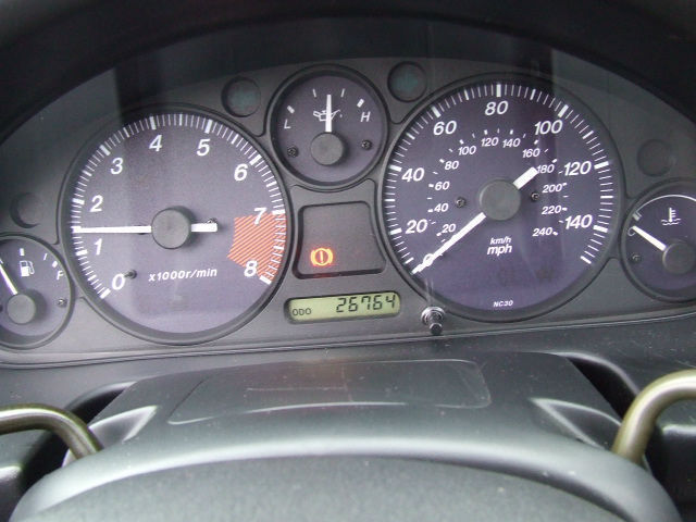 1999 Mazda MX-5 1.8 Sport Dashboard Gauges