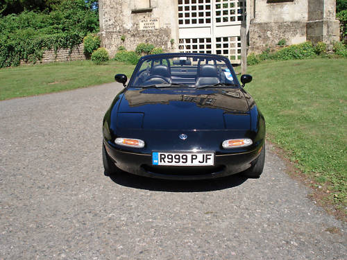 1998 mazda mx 5 classic convertible black 2