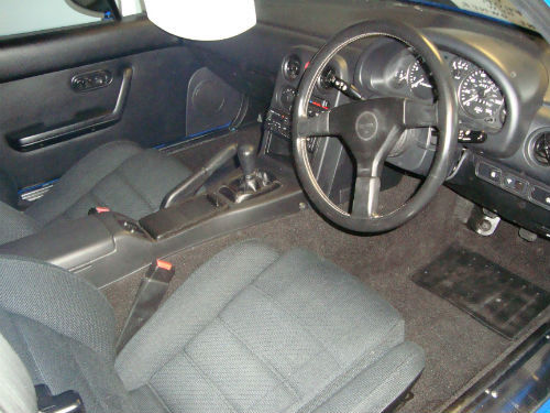1991 Mazda MX 5 Sports Convertible Interior