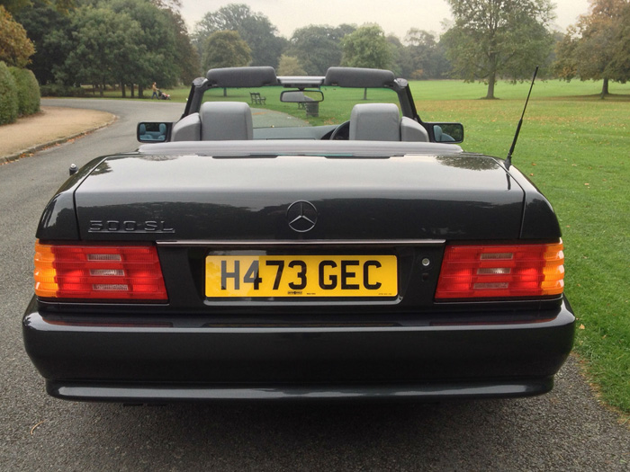 1990 Mercedes-Benz R129 500SL Roadster Back