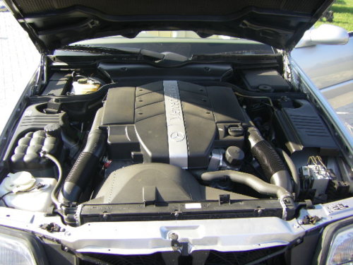 1999 mercedes benz sl320 v6 auto engine bay