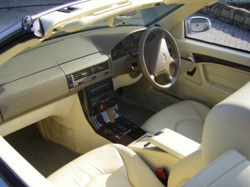 1999 mercedes benz sl320 v6 auto interior 1