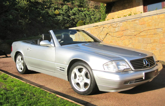 1999 mercedes sl320 r129 automatic convertible 1