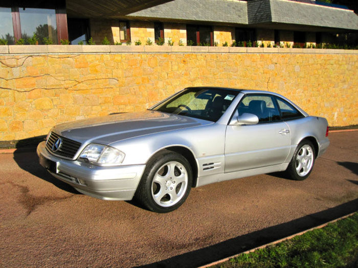 1999 mercedes sl320 r129 automatic convertible 3