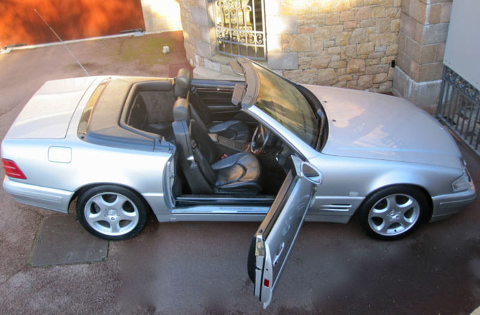 1999 mercedes sl320 r129 automatic convertible 4