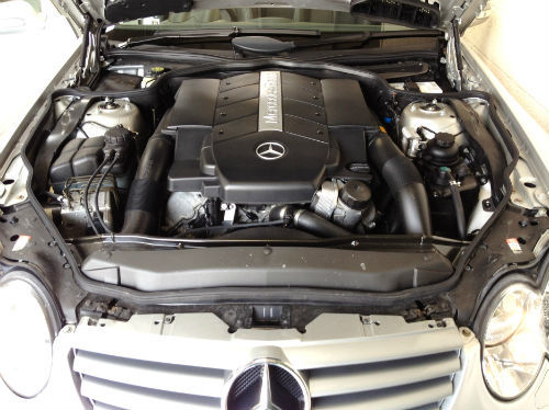 2002 mercedes-benz sl 500 engine bay