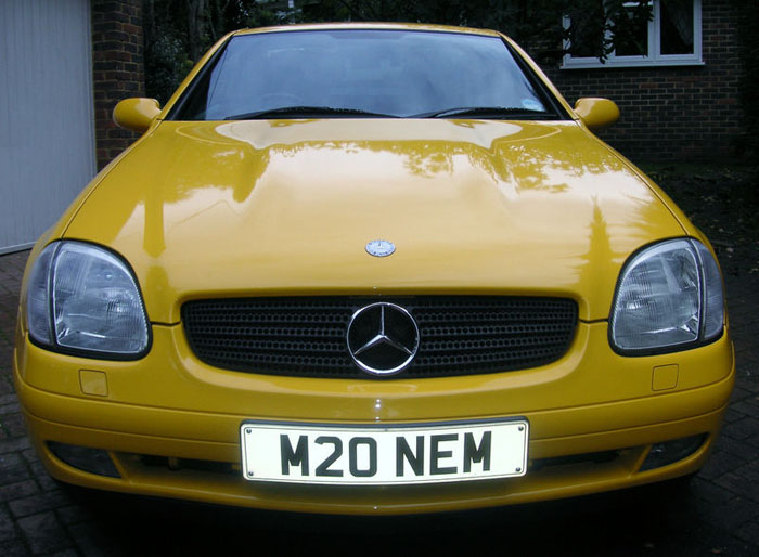 1998 mercedes benz slk 200 k front