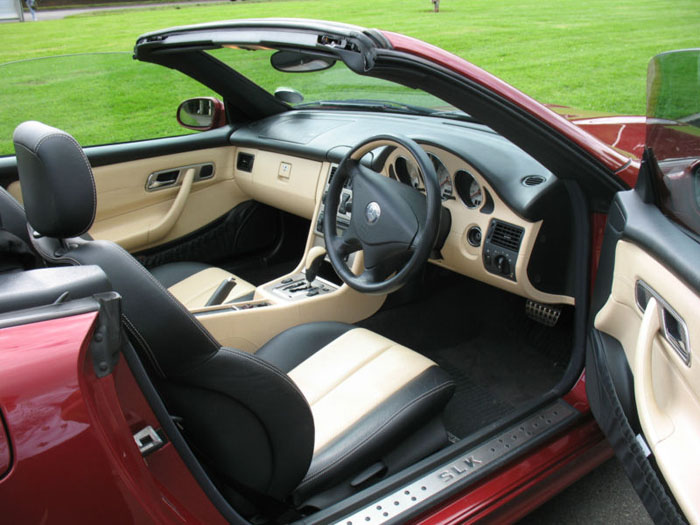 2000 x mercedes benz slk200k auto interior