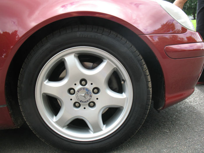 2000 x mercedes benz slk200k auto wheel