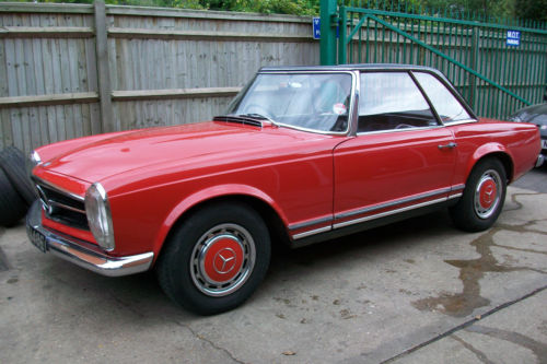 1967 mercedes 250sl pagoda roadster classic car 2