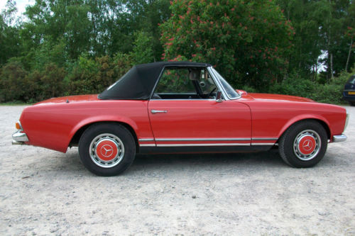 1967 mercedes 250sl pagoda roadster classic car 3