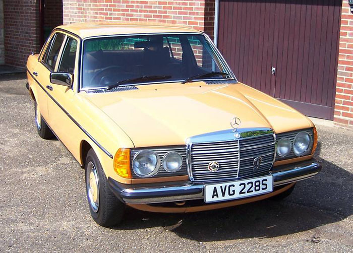 1978 mercedes benz w123 250 automatic 1