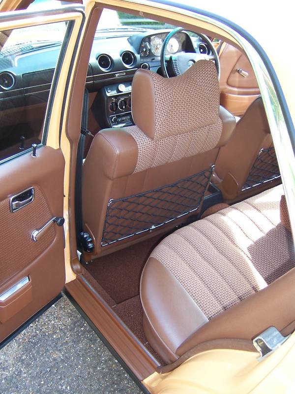 1978 mercedes benz w123 250 automatic interior