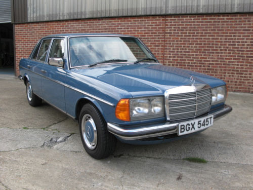 1978 mercedes benz 280e saloon 1