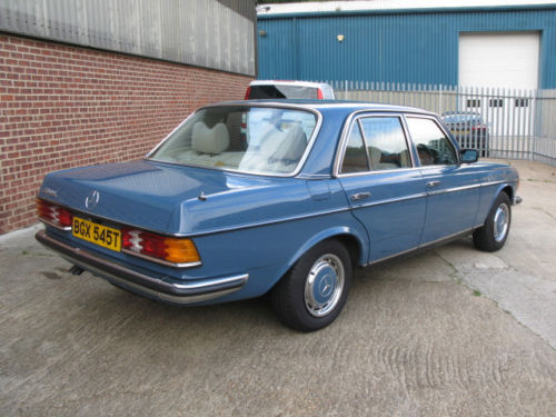 1978 mercedes benz 280e saloon 4