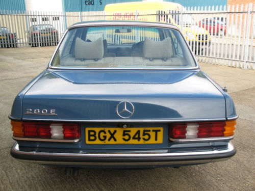 1978 mercedes benz 280e saloon 5