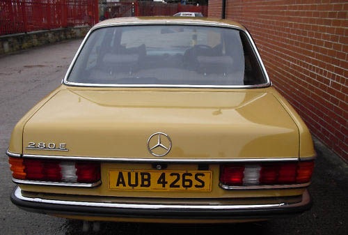 1978 mercedes 280 e auto 5