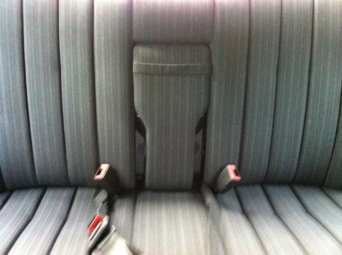 1989 Mercedes-Benz W124 230E Rear Seats