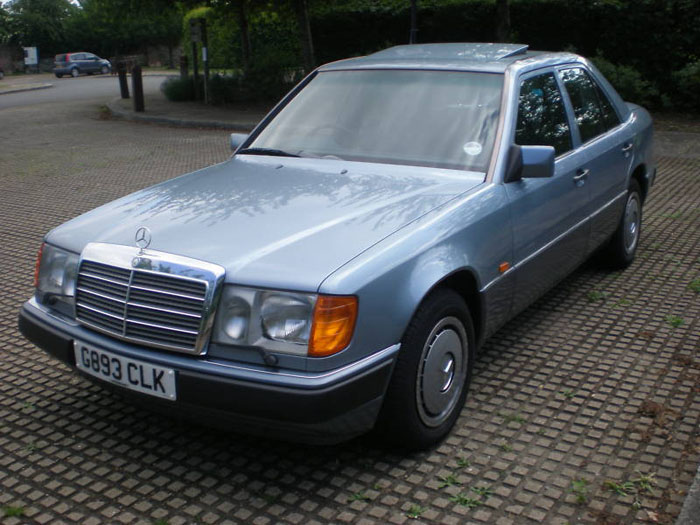 1990 mercedes 260e auto blue 1