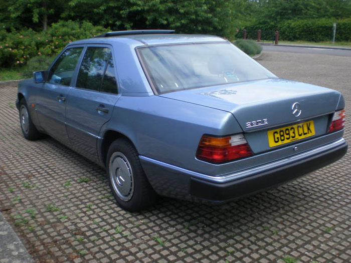 1990 mercedes 260e auto blue 4